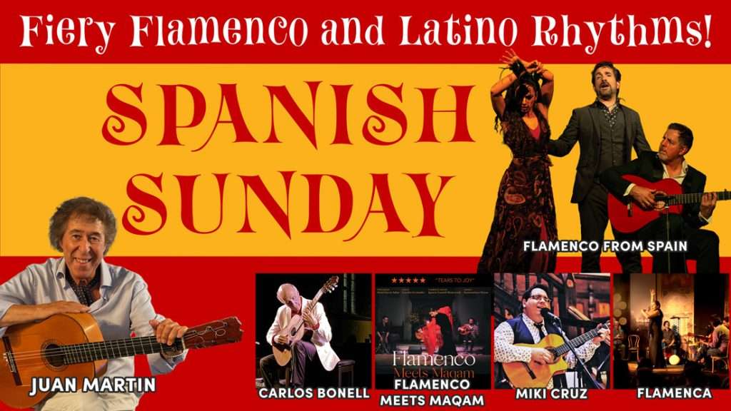 Spanish Sunday Purbeck Guitar Festival poster